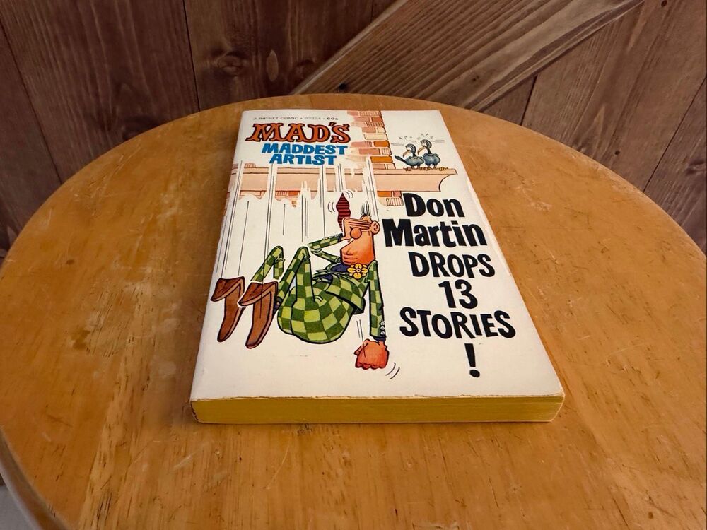 VTG MAD’s Maddest Artist Don Martin Drops 13 Stories Signet Comic Paperback (920
